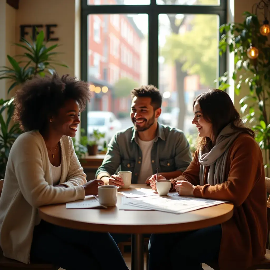 An artistic representation of the Story Logic Engine in action, demonstrating branching story paths.